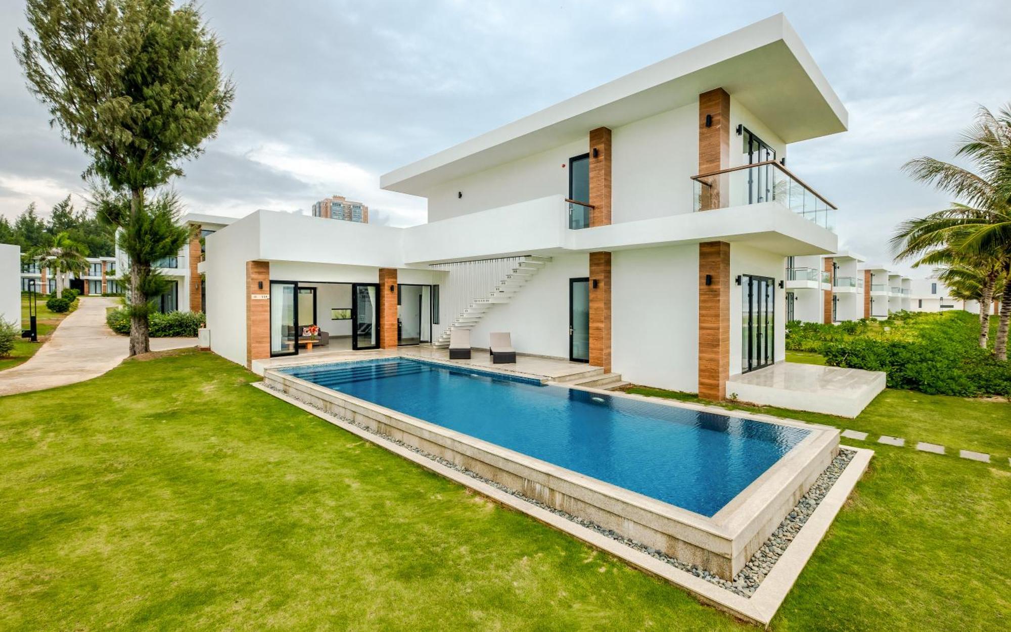 Biet Thu Mat Tien Bien Saint Simeon Resort Vung Tau Exterior foto